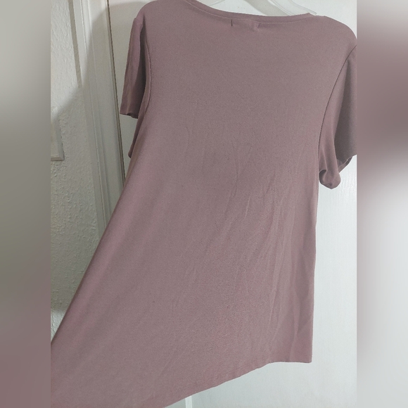 Leith Blouse Dusty Mauve Gathered Waist Size XS Extra Small Business Office Work - Picture 4 of 4